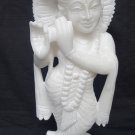 10" Marble krishna Deities lord Iskon Statue Sculpture Cyber Monday Giving Gift