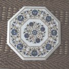 Real Gems Marble Coffee Table Top Ramadan Decorations Inlaid Handmade Mosaic Art