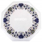 Marble End Coffee Table Top Furniture Floral Stone Inlaid Arts Home Decor H3935 Marble End Coffee Table Top Furniture Floral Stone Inlaid Arts Home Decor H3935
