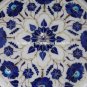 Marble Coffee Table Top Lapis Lazuli Inlay Mosaic Pirtradure Halway Decor H1400