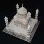 12"x12" White Marble Taj Mahal Collectible Replica Handmade Beautiful Love Gifts