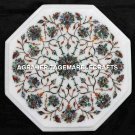 12'' Marble Top Coffee Table Pietradure Pauashell Inlay Art Outdoor Decor H3107 12'' Marble Top Coffee Table Pietradure Pauashell Inlay Art Outdoor Decor H3107