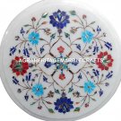 White Marble Coffee Table Top Lapis Marquetry Special Outdoor Decorations H2501 White Marble Coffee Table Top Lapis Marquetry Special Outdoor Decorations H2501