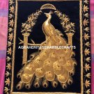 Handmade Ethnic Jewel Carpet Zari Work Using Gold Polished Yarn And String M113 Handmade Ethnic Jewel Carpet Zari Work Using Gold Polished Yarn And String M113
