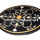 24" Marble Custom Countertops Table Marquetry Mosaic Inlay Living Decor H4563