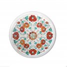 12'' Marble Malachite Mosaic Inlay Decoration Coffee Table Top Furniture Decor