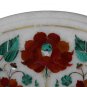 12'' Marble Malachite Mosaic Inlay Decoration Coffee Table Top Furniture Decor