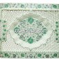 15"x10'' Marble Tray Plate Lattice Art Inlay Malachite Floral Mosaic Decor H1172
