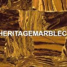 Intregrate Marble Dining Room Inlay Table Fine Work Iron Tiger Eye Decor H5594