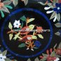 Black Marble Inlaid Birds Pietra Dura Rare Table Top Marquetry Handmade Art H448