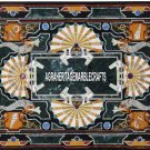 Pietradura Marble Restaurant Table Inlay Mosaic Stone Handmade Home Decor H3864