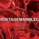 Handmade Marble Carnelians Stones Dining Top Table Inlay Furniture Decor H5596