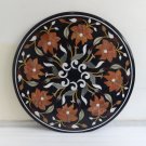 36" Mosaic Marble Top Console Table Inlay Work Handmade Arts Living Room Decor