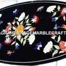 Black Marble Hallway Dining Top Table Marquetry Stunning Inlay Art Decor H4571 Black Marble Hallway Dining Top Table Marquetry Stunning Inlay Art Decor H4571