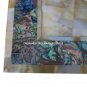12"x18" Marble Serving Tray Plate Mother of Pearl Mosaic Inlaid Home Decor H1419