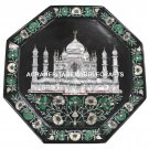 Marble Dish Plate Tajmahal Marquetry Inlay Pietradure Kitchen Decor Gifts H1431