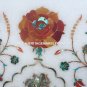 Marble Dining Coffee Table Top Mosaic Inlaid Pietradura Home Garden Decor H1389