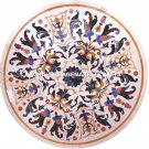 White Round Marble Office Center Table Top Mosaic Inlay Art Corridor Decor H5659 White Round Marble Office Center Table Top Mosaic Inlay Art Corridor Decor H5659