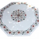 30" Marble Coffee Table Top Pietra Dura Semi Precious Handmade Arts Gifts 30" Marble Coffee Table Top Pietra Dura Semi Precious Handmade Arts Gifts