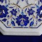12" White Marble Coffee Table Eid Exclusive 2017 Lapis Lazuli Mosaic Home Decort