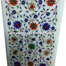36"x24" Marble Dining Table Top Marquetry Art Floral Inlay Work Home Decor H1689