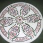 Round White Marble Top Side Table Pietradure Art Inlay Marquetry Furniture H3359
