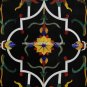 Marble Dining Side Table Top Stone Inlaid Pietradura Outdoor Patio Decor H1383