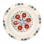 11"x11''x3.5'' Marble Multi Stone Gift Bowl Mosaic Inlay Marquetry Decor H3643