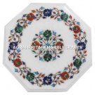 12" Marble Coffee Table Top Malachite Inlay Marquetry Halloween Decorative H3017 12" Marble Coffee Table Top Malachite Inlay Marquetry Halloween Decorative H3017