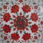 36" White Marble Coffee Table Top Hakik Unique Mughal Art Christmas Decor Gifts
