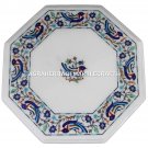 White Marble Multi Stone Coffee Table Top Inlay Mosaic Bird Art Home Decor H3243 White Marble Multi Stone Coffee Table Top Inlay Mosaic Bird Art Home Decor H3243