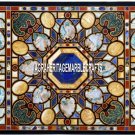 Multi Marble Dining Top Table Marquetry Accent Inlaid Stone Living Decor H3885 Multi Marble Dining Top Table Marquetry Accent Inlaid Stone Living Decor H3885