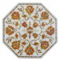 Marble Decorative Jewelry Box Trinket Hakik Handmade Pietra Dura Home Arts H1877