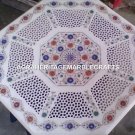 24" Filigree Marble Kitchen Center Table Top Multi Inlay Art Outdoor Decor H4558 24" Filigree Marble Kitchen Center Table Top Multi Inlay Art Outdoor Decor H4558