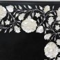 3'x2' Marble Dining Table Top Black Paua Shell Inlaid Marquetry Work Art Mosaic