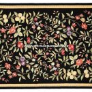Accent Marble Dining Table Top Multi Marquetry Floral Inlay Outdoor Decor H5279
