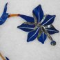 2.5'x6' Marble Dining Lapis Lazuli Floral Table Top Mosaic Art Decor Furniture