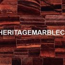 Marble Designer Top Coffee Dining Table Red Tiger Eye Inlaid Stone Decor H5600 Marble Designer Top Coffee Dining Table Red Tiger Eye Inlaid Stone Decor H5600
