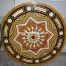Traditional Marble Coffee Dining Table Top Stunning Inlaid Hallway Decor H5303