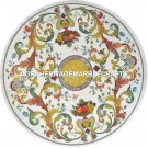 White Marble Side Table Top Mosaic Hakik Inlay Stone Stunning Decorative H2877 White Marble Side Table Top Mosaic Hakik Inlay Stone Stunning Decorative H2877