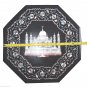 18"x18"Marble End Coffee Table Top Rare Gem Tajmahal Mosaic Beautiful Decor H001