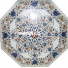 White Marble Marquetry Coffee Inlay Table Stone Living Room Mosaic Decor H3300 White Marble Marquetry Coffee Inlay Table Stone Living Room Mosaic Decor H3300