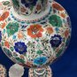 35" Two White Marble Flower Pot Vase Handmade Inlay Home Decor Pot Pietra Dura