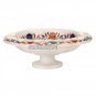 10"x10''x3.5'' Marble Fruit Bowl Marquetry Floral Work Inlay Kitchen Decor H3645