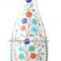 12" White Marble Flower Vase Multi Stone Inlay Floral Mosaic Decor Gifts H2012