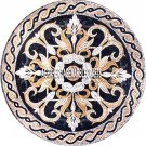 Marble Exclusive Round Table Precious Marquetry Inlaid Occasional Decor H3889 Marble Exclusive Round Table Precious Marquetry Inlaid Occasional Decor H3889
