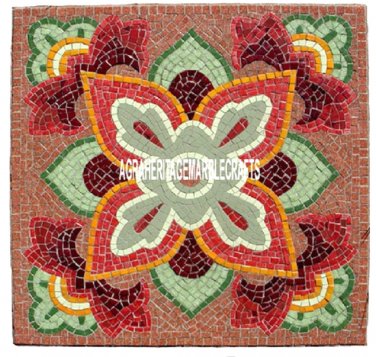 Marble Dining Top Table Pietradura Inlay Mosaic Occasional Kitchen Decor H3910