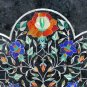 24" Black Marble Coffee Table Set Mosaic Handmade Quality Home Decorative Arts