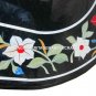 Oval Black Faux Marble Table Top Dining Pietradure Occasional Hallway Decor H510