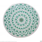 36" Marble Round Dining Malachite Table Top Marquetry Pietra Dura Home Art Decor